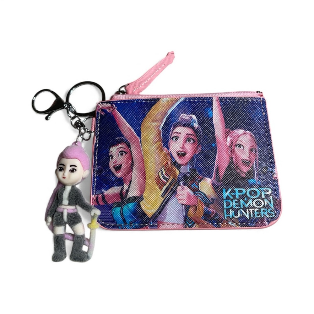 Demon Hunter Keychain Wallet with Figure